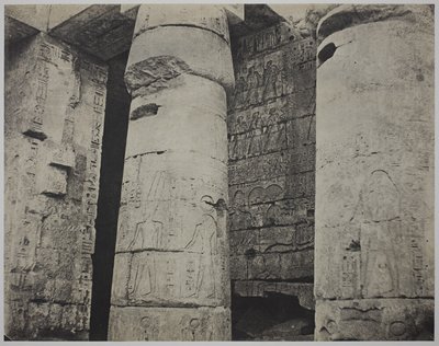 Medinet Habu, Templo Mortuário de Ramsés III, Parede Esquerda de John Beasley Greene