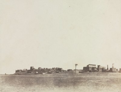 Vista de Luxor, 1854. de John Beasley Greene