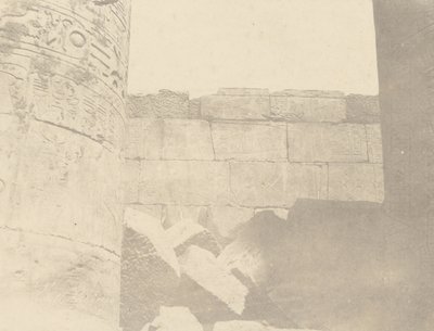 Karnac, Salão Hipostilo, Parede Norte (Face Interna) de John Beasly Greene