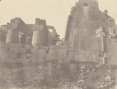 Karnac, Salão Hipostilo, Parede Norte, Face Exterior, N ° 1 bis de John Beasly Greene