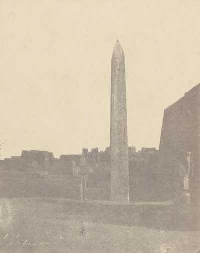 Louqsor, Obelisco (lado oeste) de John Beasly Greene