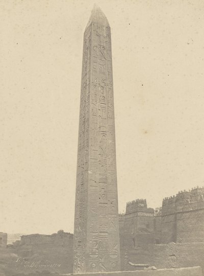 Louqsor, Obelisco, lados leste e sul de John Beasly Greene