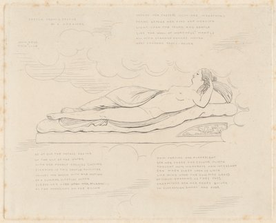 Esboço de uma Estátua de um Sonhador de John Bell