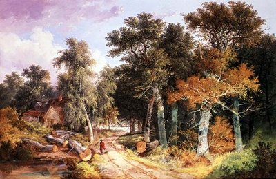 Paisagem do País de John Berney Ladbrooke