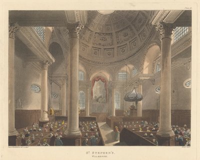 Santo Estêvão, Walbrook de John Bluck