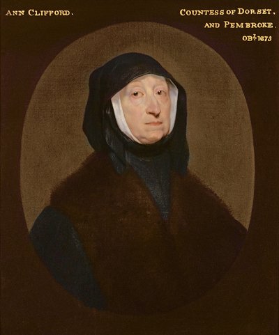 Lady Ann Clifford, condessa de Dorset e Pembroke (d.1675) de John Bracken