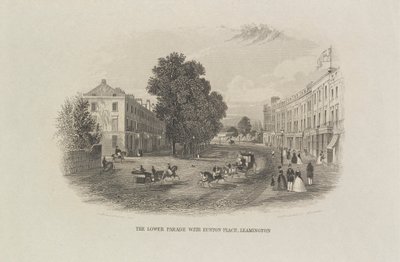 O Desfile da Parada Inferior com Euston Place, Leamington de John Brandard