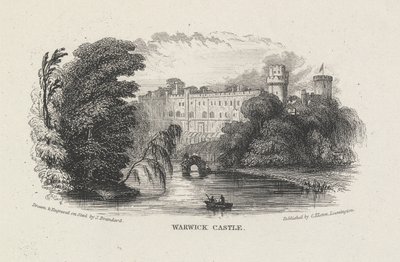Castelo de Warwick de John Brandard