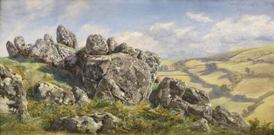 Estudo para Chagford de John Brett