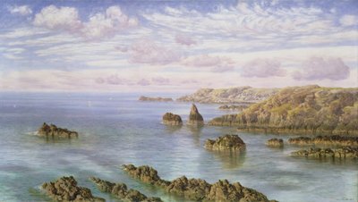 A costa sul de Guernsey de John Brett