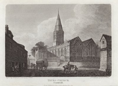 Igreja de Truro, Cornwall de John Britton