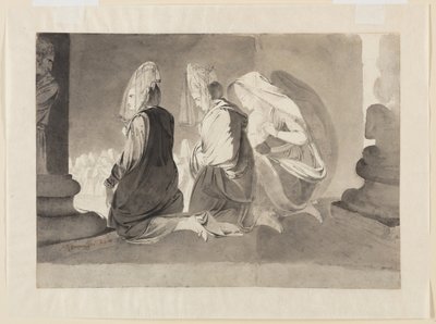 Três mulheres ajoelhadas de John Brown