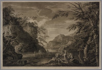 Apolo e a Sibila, 1779. de John Browne