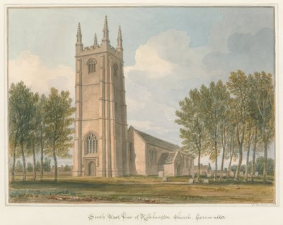 Cornualha - Igreja de Kilkhampton de John Buckler