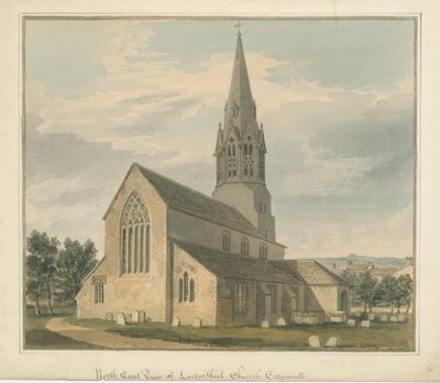 Cornualha - Igreja Lostwithiel de John Buckler