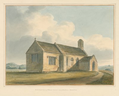Dorset - Igreja de Chorne, 1802 de John Buckler