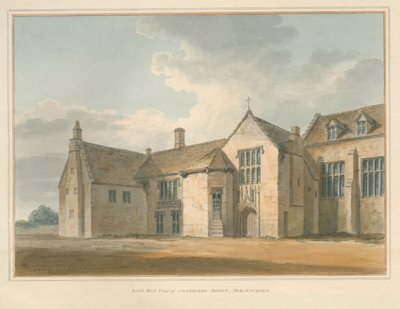 Dorset - Abadia de Sherborne, 1802 de John Buckler