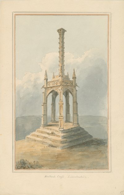 Lincolnshire - Holbeach Cross, [1824] de John Buckler