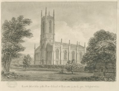 Newcastle-under-Lyme - "St. George" s " de John Buckler
