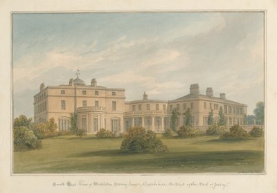 Oxfordshire - Middleton Stoney House, 1827 de John Buckler