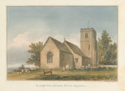 Oxfordshire - Igreja de Shiplake, 1830 de John Buckler
