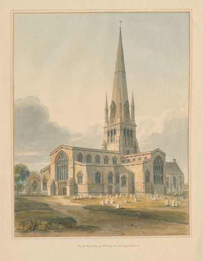 Oxfordshire - Igreja Witney de John Buckler