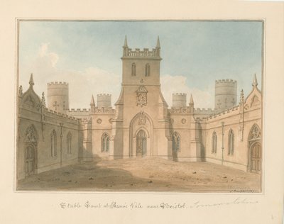 Somerset - Bristol - Stable Court at Arno "s Vale, 1827 de John Buckler