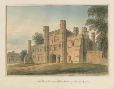 Sussex - Batalha - Abbey Gateway, 1824 de John Buckler