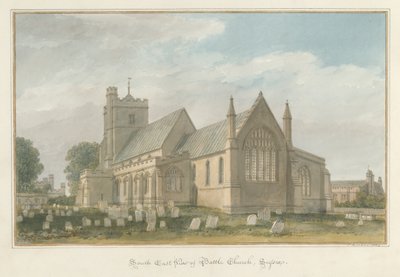 Sussex - Igreja da Batalha, 1824 de John Buckler