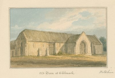 Wiltshire - Chilmark - Old Barn, 1817 de John Buckler