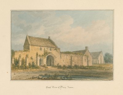 Wiltshire - Place Farm, 1812 de John Buckler