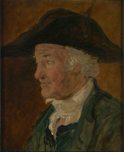 Samuel Wilkes, "Comodoro", reformado de Greenwich, c.1832 (pintura) de John Burnet