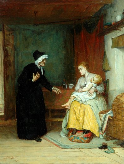 Momentos Ansiosos, 1874 de John Burr