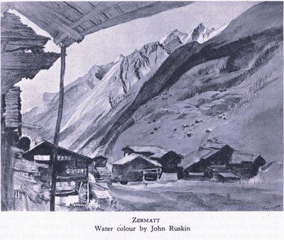 Zermatt, da British Adventure, publicado por Collins, 1947 de John Bushin