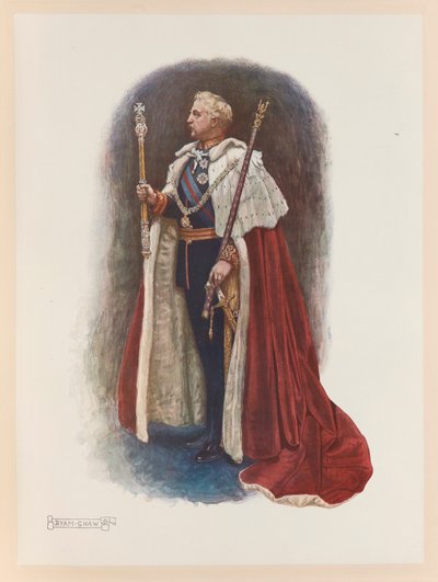 Coroação do Rei Eduardo VII de John Byam Liston Shaw