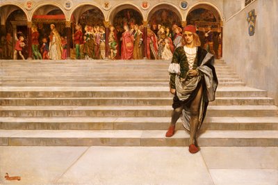 Este é um coração em que a rainha se apoiou de John Byam Liston Shaw