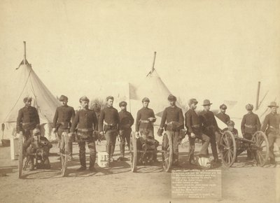 Famosa Bateria "E" da 1ª Artilharia de John C. H. Grabill
