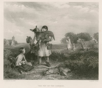 O animal de estimação da terra comum de John Callcott Horsley