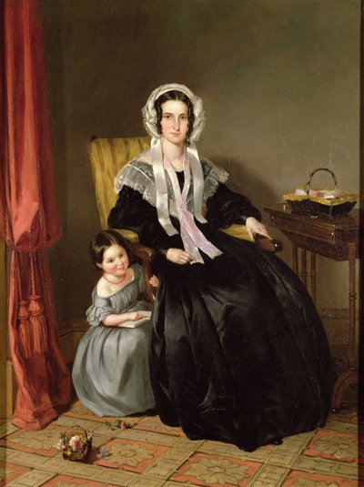 A lição de leitura de John Callcott Horsley