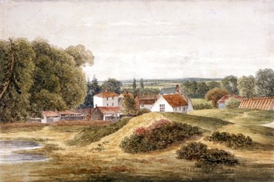 The Spaniards Inn, Hampstead Heath, Hampstead, Londres, c1820 de John Cawthorn