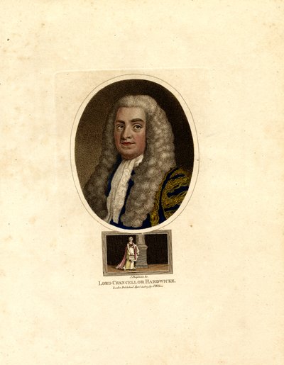 Retrato de Lord Chancellor Hardwicke de John Chapman