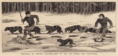 Natal na Colúmbia Britânica, como foi que perdemos as festividades de John Charles Dollman