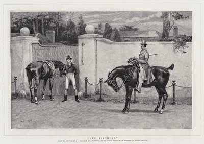 Aniversário dela de John Charles Dollman