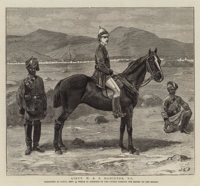 Tenente WRP Hamilton, VC de John Charles Dollman