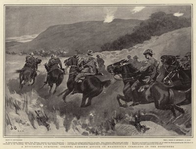 Uma surpresa bem-sucedida, ataque do coronel Barber ao comando de Haasbroek em Doornberg de John Charlton
