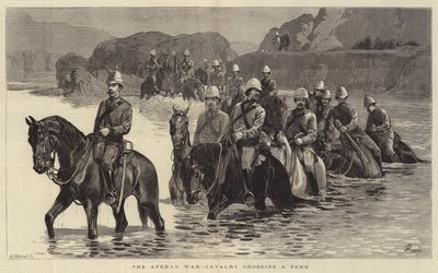 A Guerra Afegã, Cavalaria atravessando um Ford de John Charlton