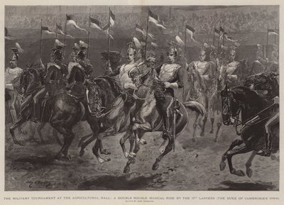 O Torneio Militar no Salão Agrícola, Um Duplo Passeio Musical Duplo pelos 17 Lancers, o Duque de Cambridge de John Charlton
