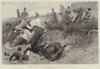 &39;Ware Wire !, um incidente no campo de caça de John Charlton