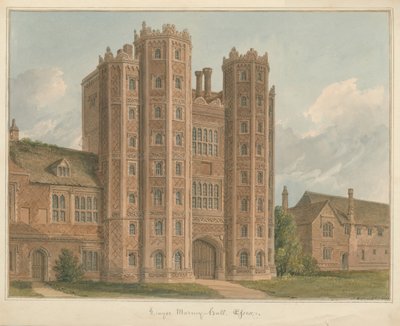 Essex - Camada Marney Hall, 1825 de John Chessell Buckler