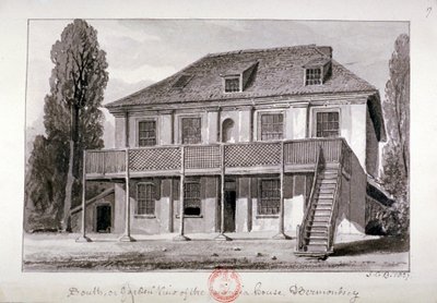Jamaica House, Cherry Garden Street, Bermondsey, Londres, 1827 de John Chessell Buckler
